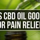CBD’s benefits for pain relief